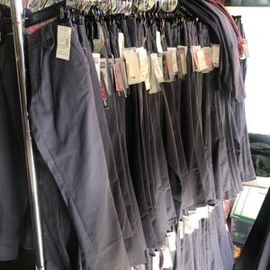 Girls genuine school uniform new size 4 - 18 gray bluish